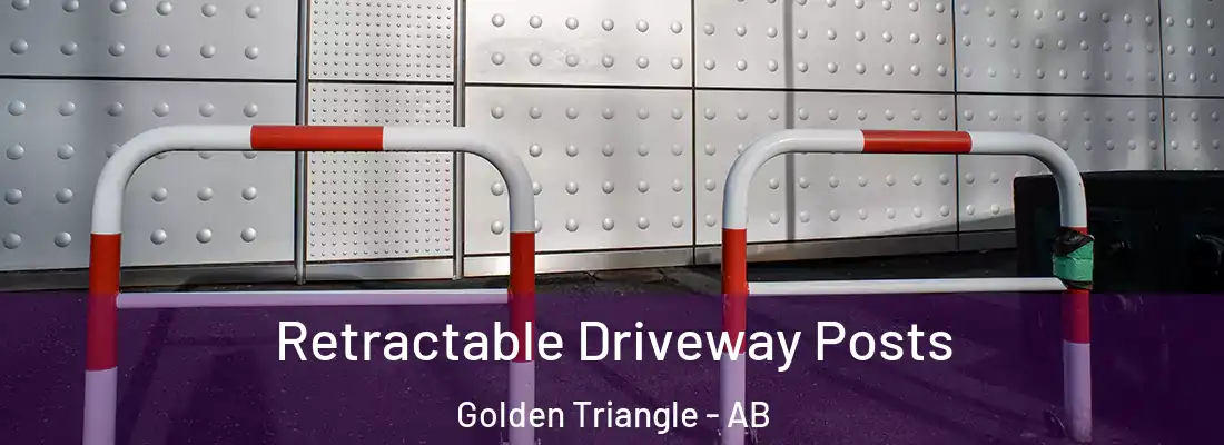  Retractable Driveway Posts Golden Triangle - AB