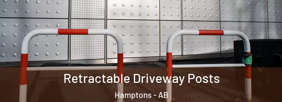  Retractable Driveway Posts Hamptons - AB