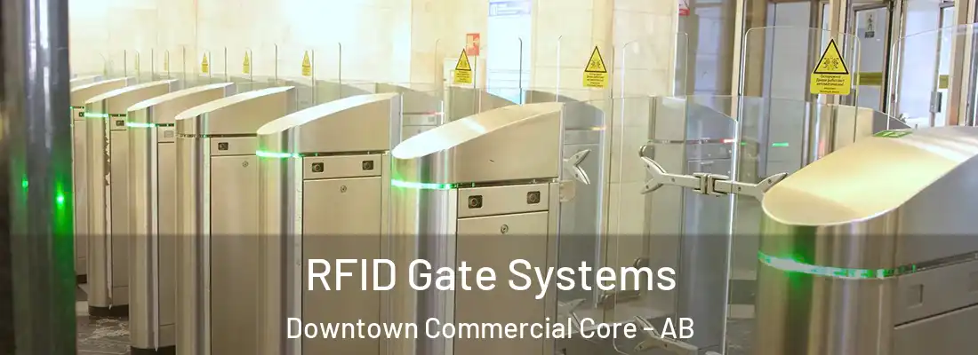  RFID Gate Systems Downtown Commercial Core - AB