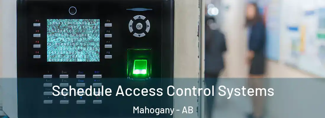  Schedule Access Control Systems Mahogany - AB