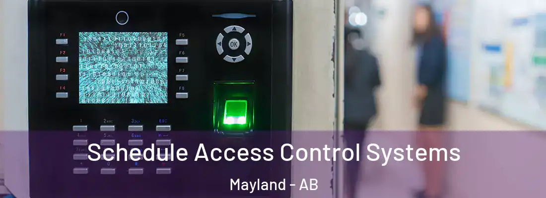  Schedule Access Control Systems Mayland - AB