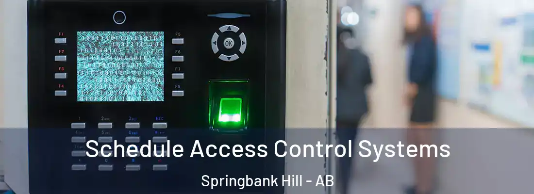 Schedule Access Control Systems Springbank Hill - AB