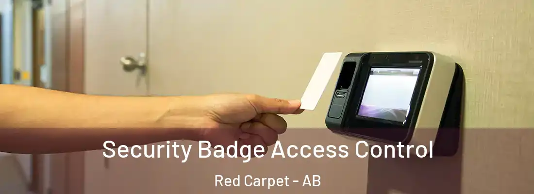  Security Badge Access Control Red Carpet - AB