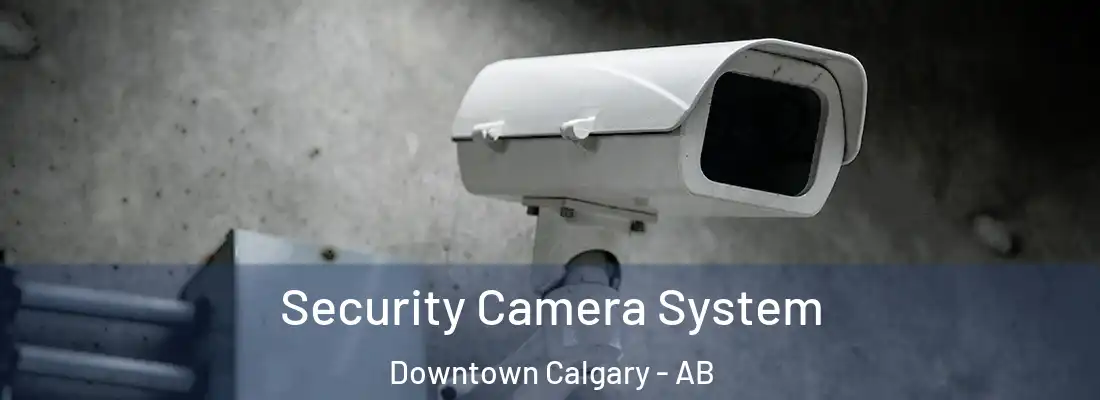  Security Camera System Downtown Calgary - AB