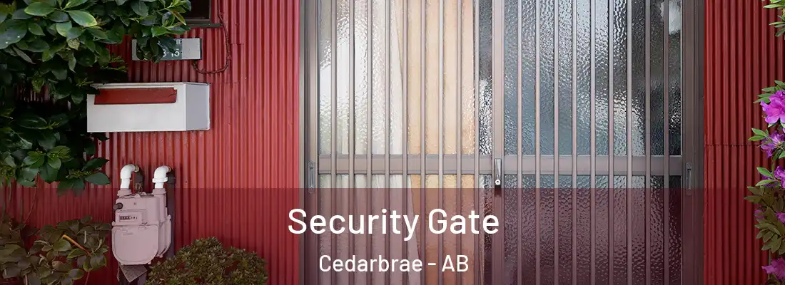  Security Gate Cedarbrae - AB