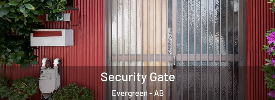  Security Gate Evergreen - AB