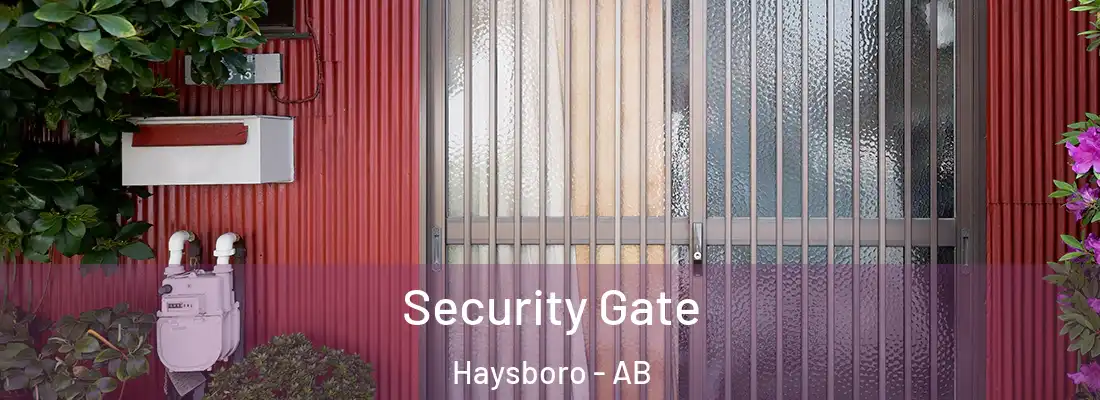  Security Gate Haysboro - AB