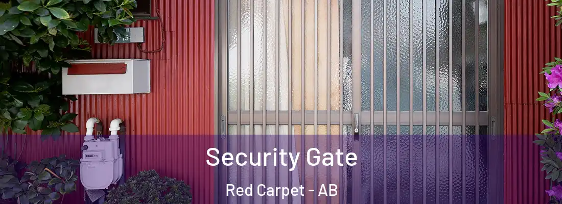  Security Gate Red Carpet - AB