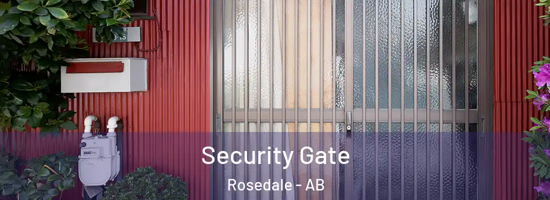  Security Gate Rosedale - AB