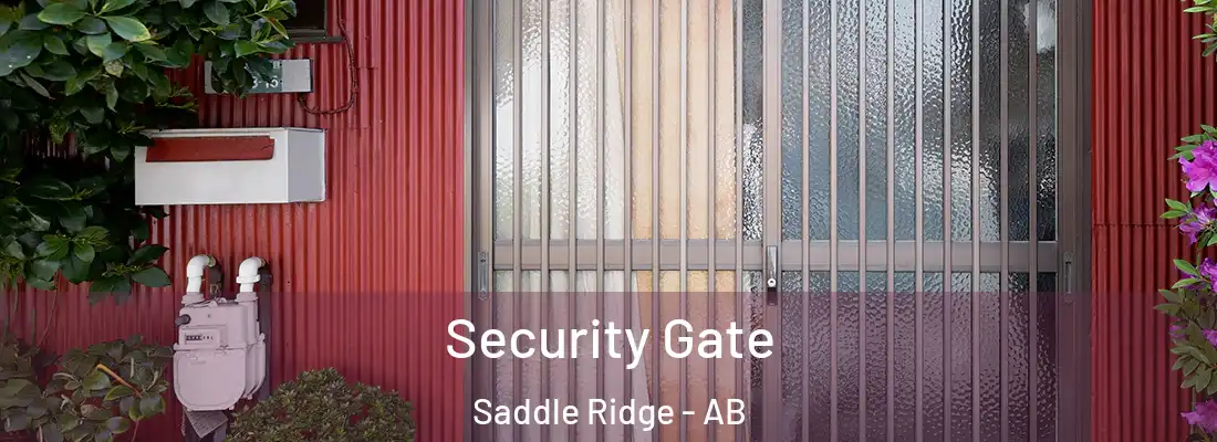  Security Gate Saddle Ridge - AB