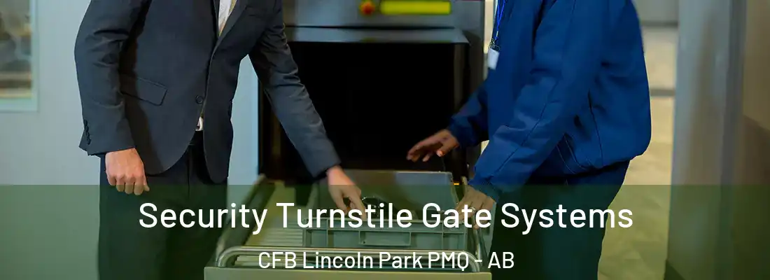  Security Turnstile Gate Systems CFB Lincoln Park PMQ - AB