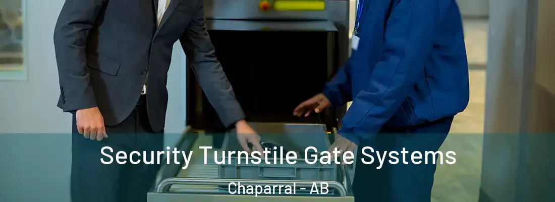  Security Turnstile Gate Systems Chaparral - AB