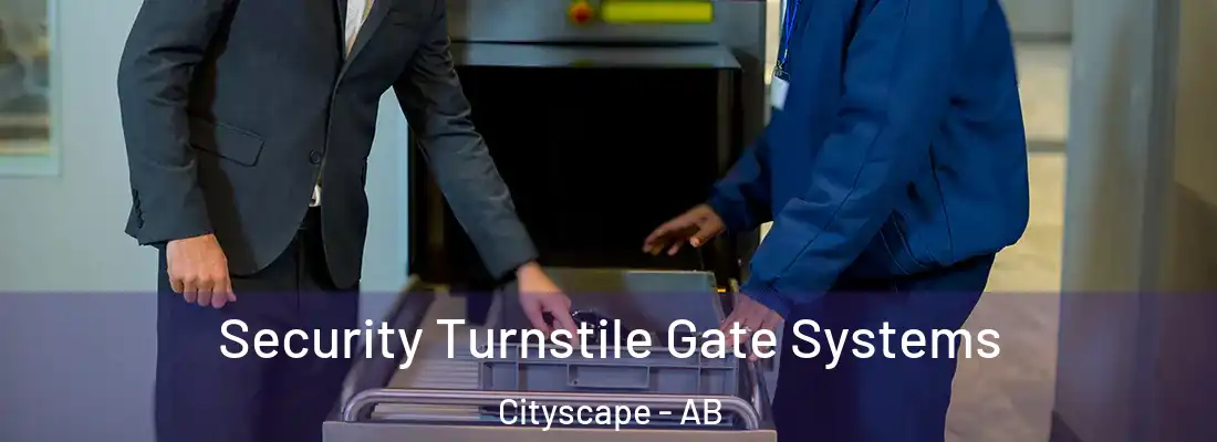  Security Turnstile Gate Systems Cityscape - AB