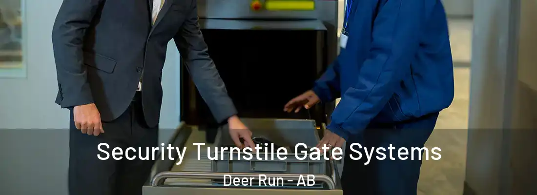  Security Turnstile Gate Systems Deer Run - AB
