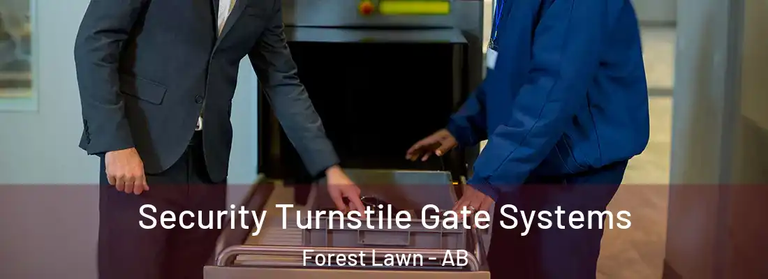  Security Turnstile Gate Systems Forest Lawn - AB