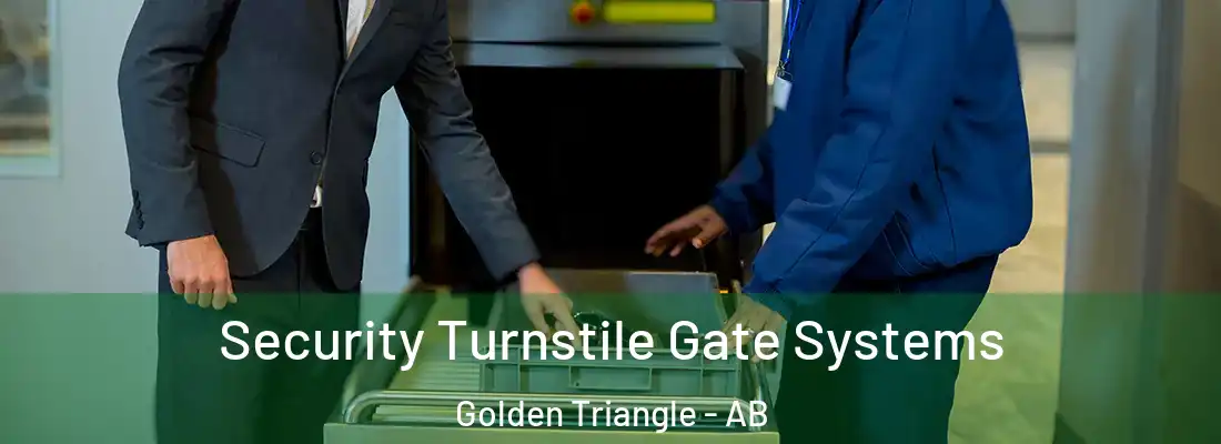  Security Turnstile Gate Systems Golden Triangle - AB