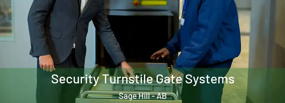  Security Turnstile Gate Systems Sage Hill - AB