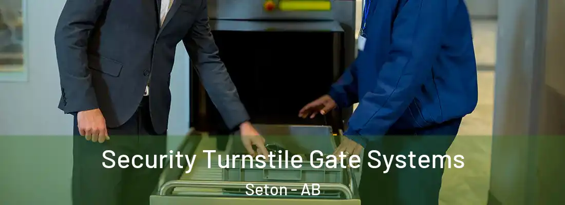  Security Turnstile Gate Systems Seton - AB