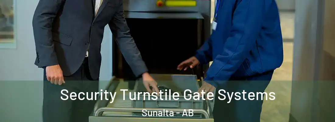  Security Turnstile Gate Systems Sunalta - AB