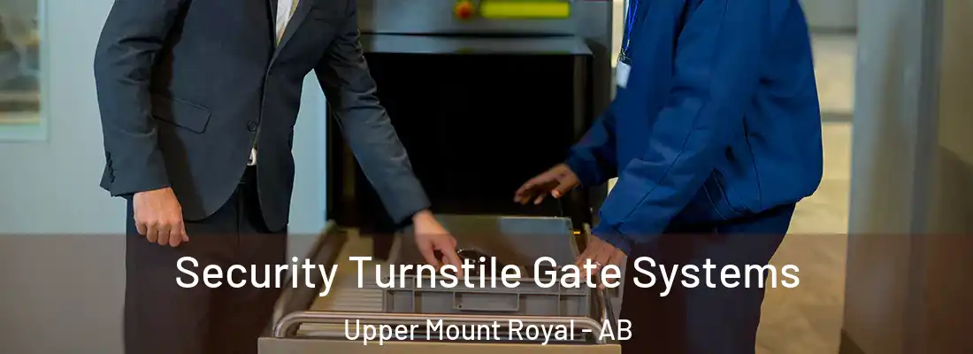  Security Turnstile Gate Systems Upper Mount Royal - AB