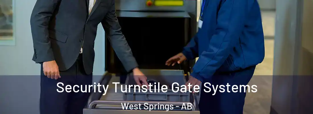  Security Turnstile Gate Systems West Springs - AB