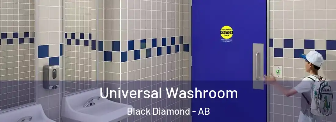  Universal Washroom Black Diamond - AB