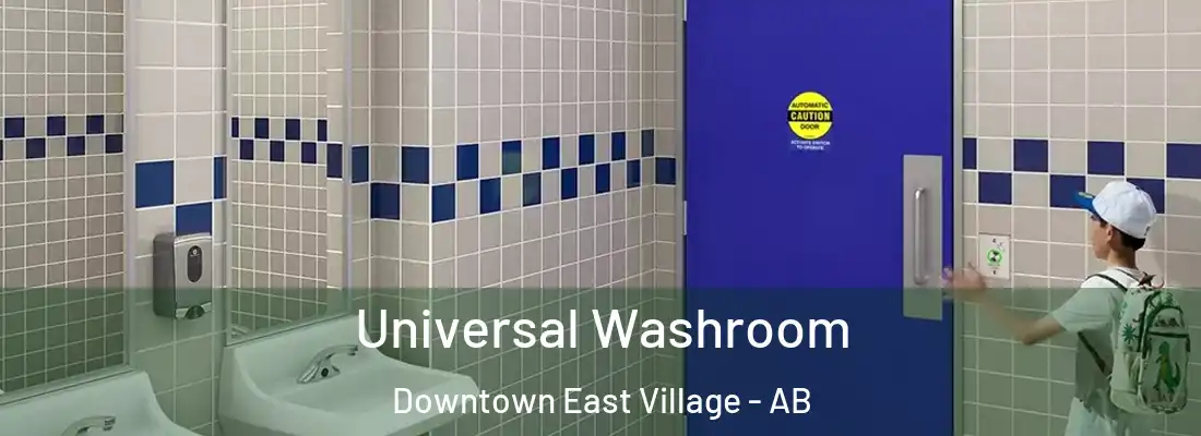  Universal Washroom Downtown East Village - AB
