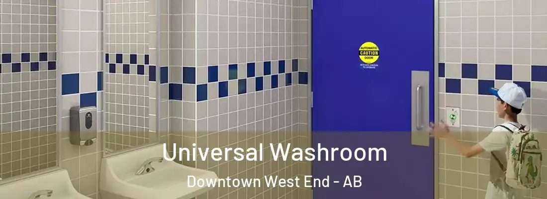  Universal Washroom Downtown West End - AB