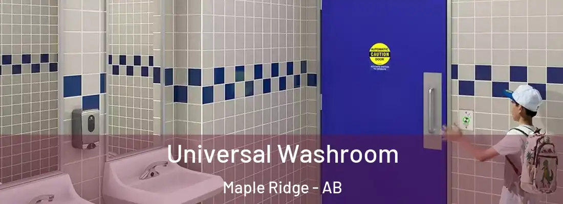  Universal Washroom Maple Ridge - AB