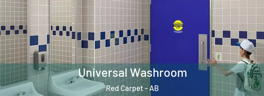  Universal Washroom Red Carpet - AB