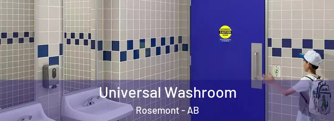  Universal Washroom Rosemont - AB