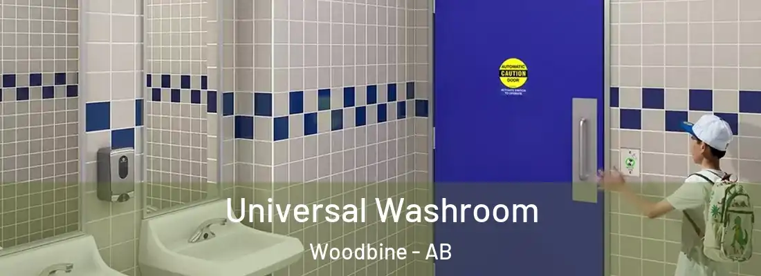  Universal Washroom Woodbine - AB