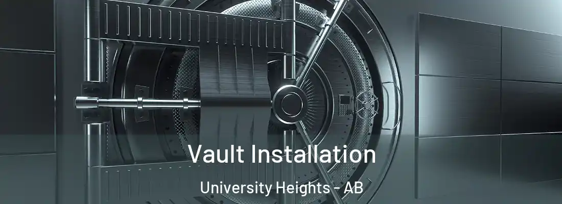  Vault Installation University Heights - AB