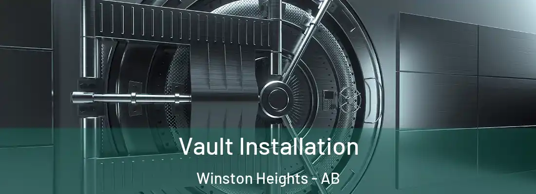  Vault Installation Winston Heights - AB