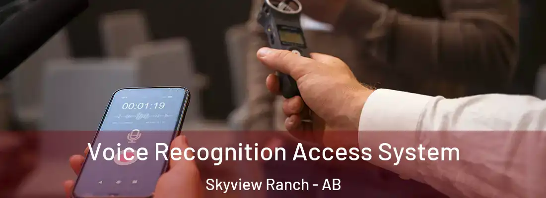  Voice Recognition Access System Skyview Ranch - AB
