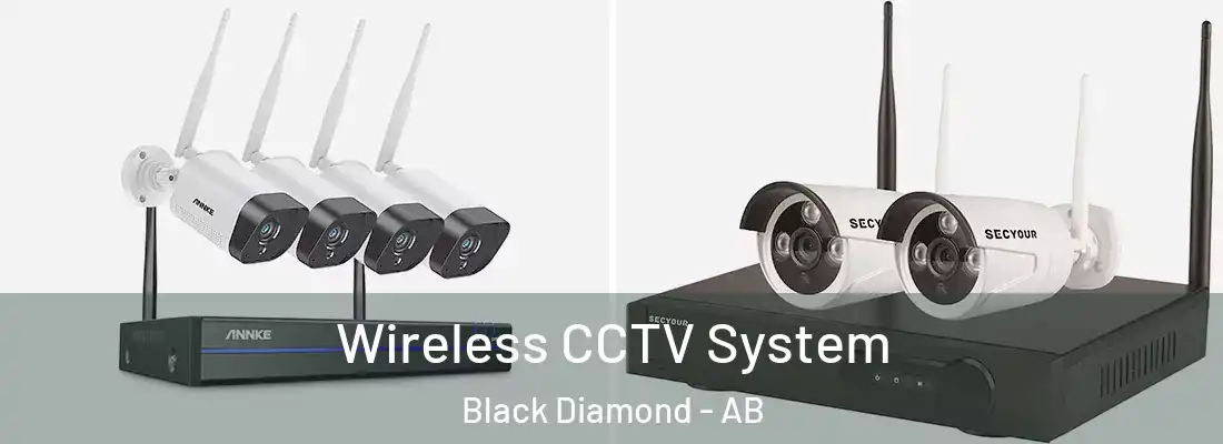  Wireless CCTV System Black Diamond - AB