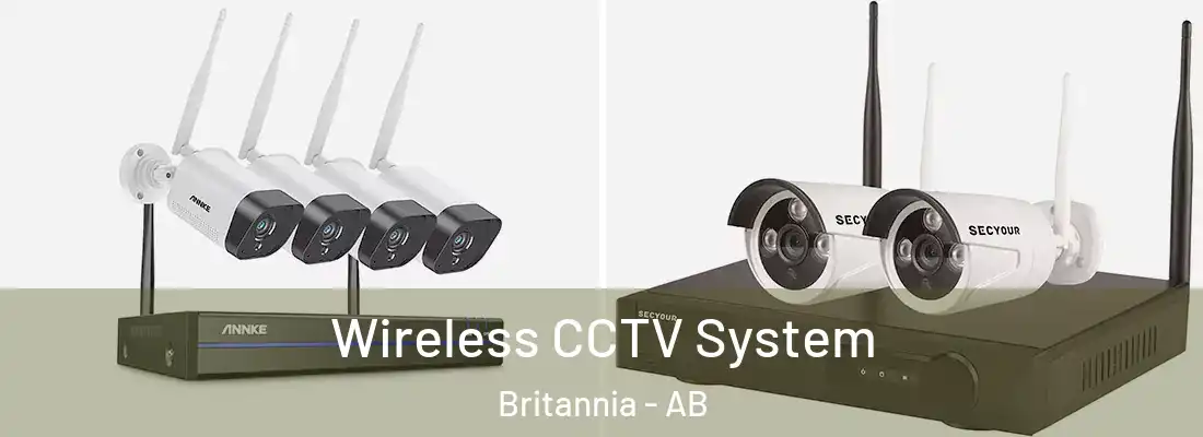  Wireless CCTV System Britannia - AB