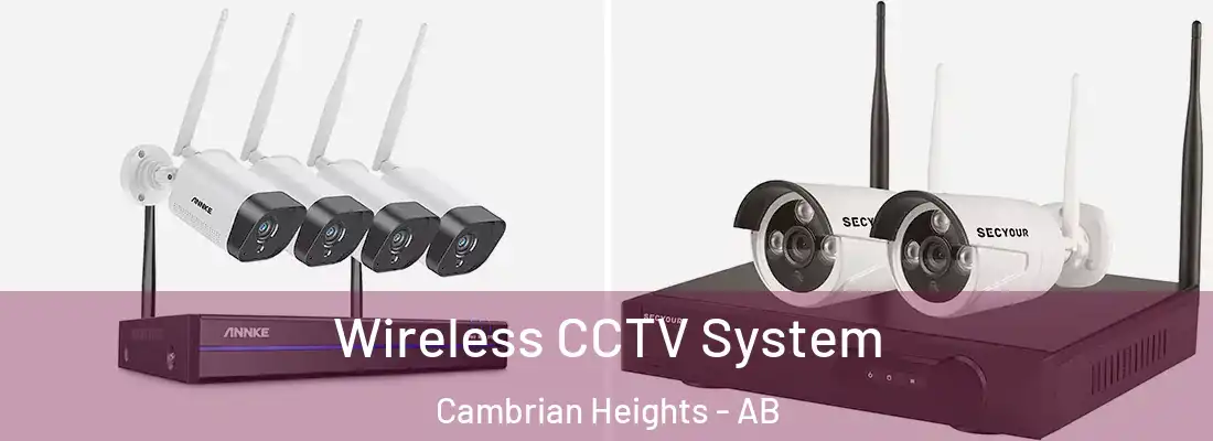  Wireless CCTV System Cambrian Heights - AB