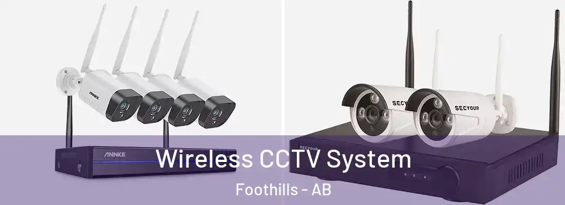  Wireless CCTV System Foothills - AB
