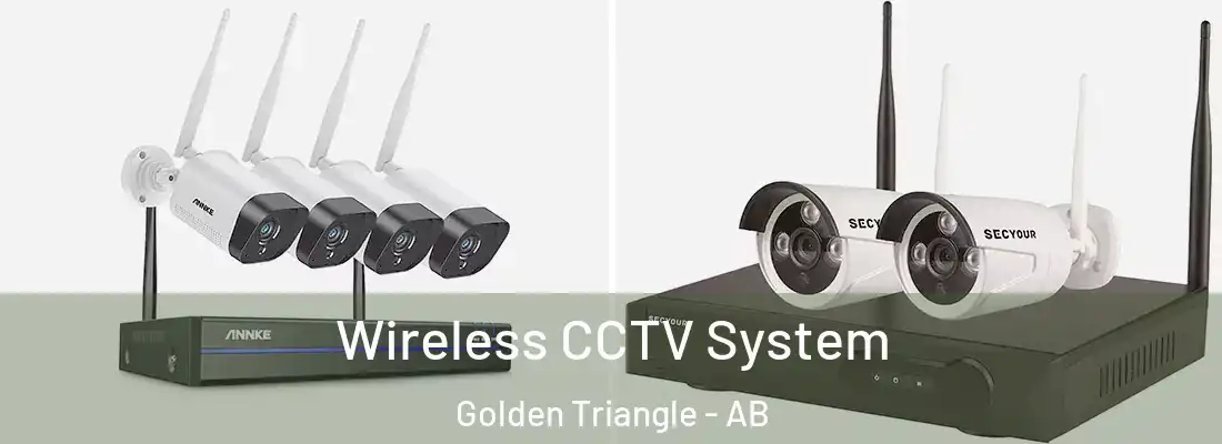  Wireless CCTV System Golden Triangle - AB
