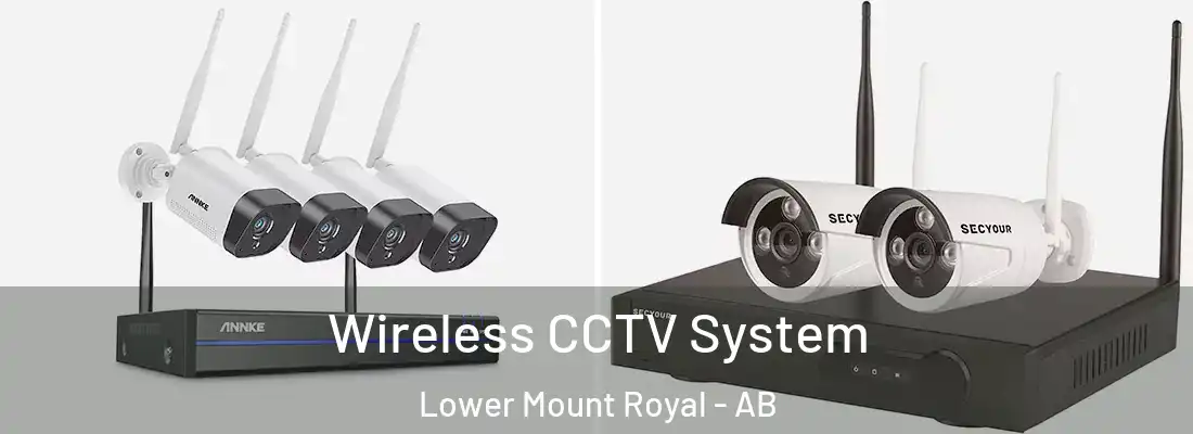  Wireless CCTV System Lower Mount Royal - AB