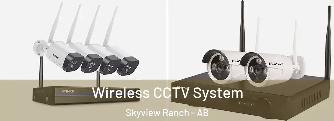  Wireless CCTV System Skyview Ranch - AB