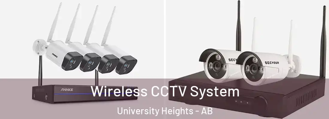 Wireless CCTV System University Heights - AB