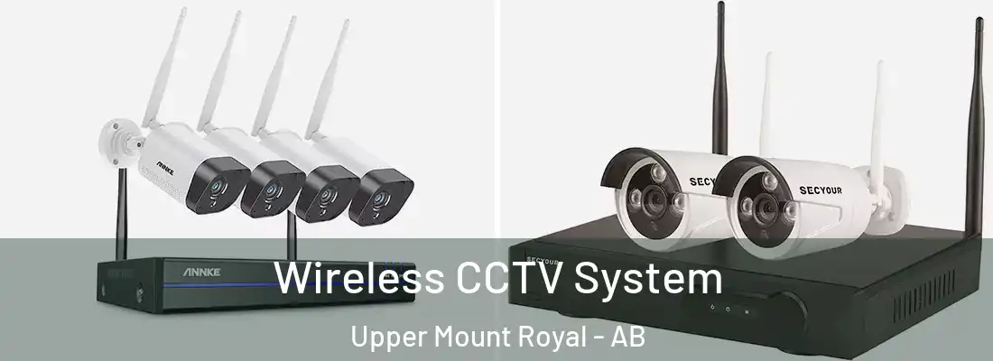  Wireless CCTV System Upper Mount Royal - AB